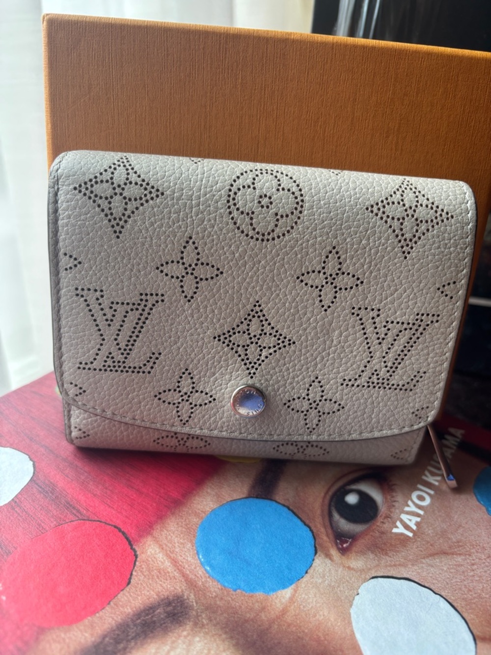 🔥Louis Vuitton•Mahina Iris Wallet Full Inclusion